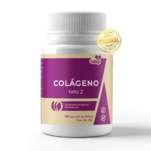 Colágeno Tipo 2 - C/60 Caps 500mg