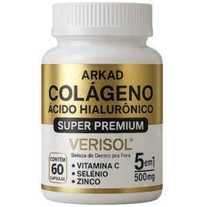 Colágeno Hidrolisado Verisol com Vitamina C - 60 Cápsulas - Original